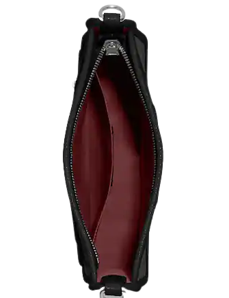 Coach Dempsey File Bag In Signature Jacquard With Stripe And Coach Patch