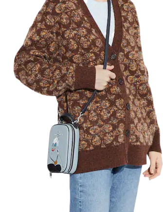 Coach Disney X Coach Eva Phone Crossbody With Ursula Motif