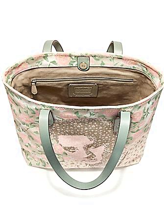 Coach Elvis Floral Canvas Tote
