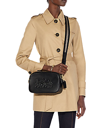Coach Embossed Horse and Carriage Jes Crossbody
