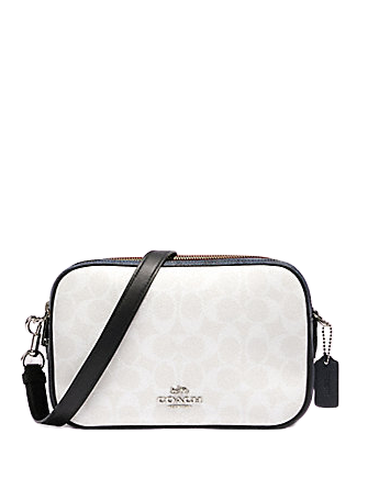 Coach Jes Crossbody in Blocked Signature Canvas