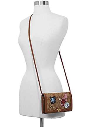 Coach Keith Haring Hayden Foldover Crossbody With Patches