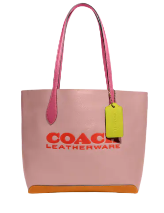 Coach Kia Tote In Colorblock