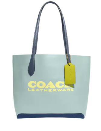 Coach Kia Tote In Colorblock