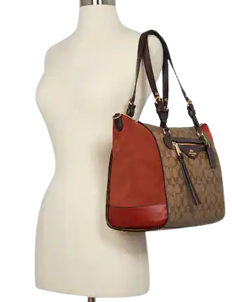 Coach Kleo Carryall In Signature Canvas