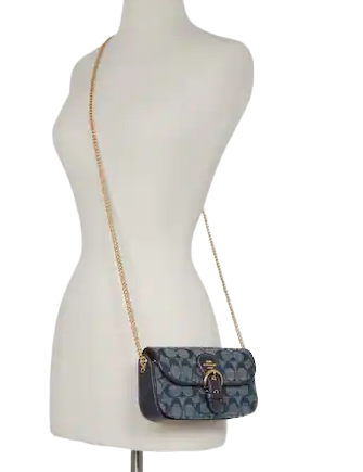 Coach Kleo Crossbody In Signature Chambray