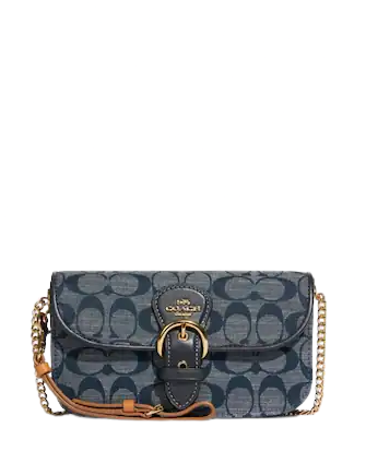 Coach Kleo Crossbody In Signature Chambray