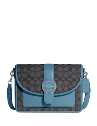 Coach Lonnie Crossbody In Signature Jacquard