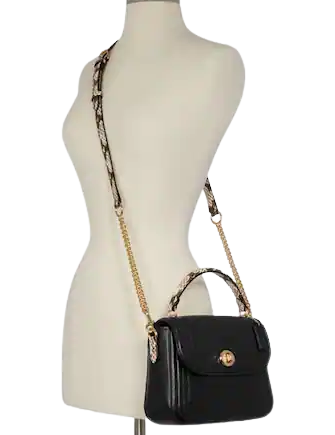 Coach Marlie Top Handle Satchel With Border Quilting