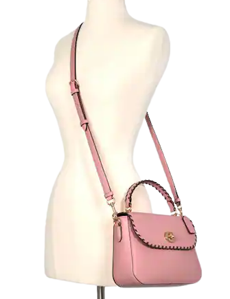 Coach Marlie Top Handle Satchel With Whipstitch
