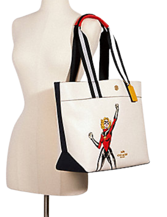 Coach Marvel Jes Tote With Carol Danvers