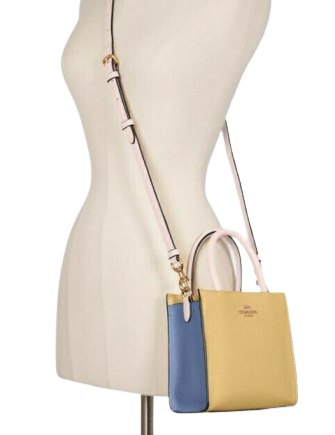 Coach Mini Cally Crossbody In Colorblock