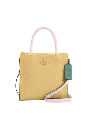 Coach Mini Cally Crossbody In Colorblock