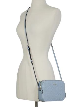 Coach Mini Camera Bag In Signature Leather
