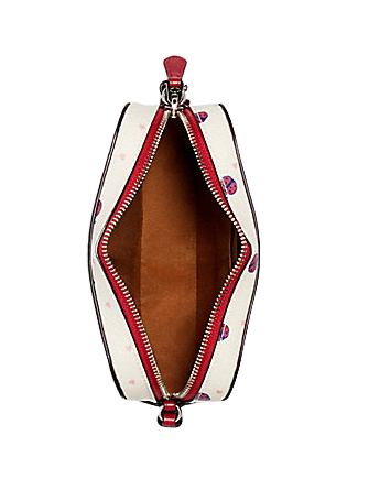 Coach Mini Camera Bag With Ladybug Print