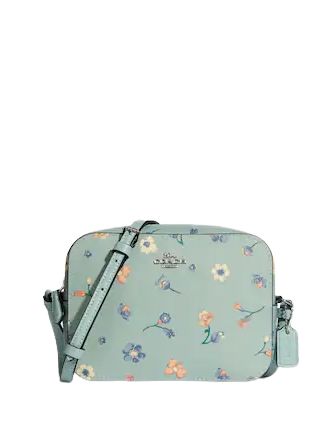 Coach Mini Camera Bag With Mystical Floral Print