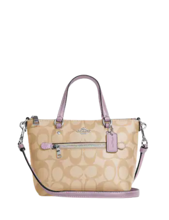 Coach Mini Gallery Crossbody In Signature Canvas