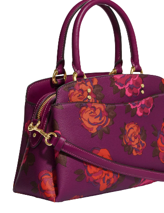 Coach Mini Lillie Carryall With Jumbo Floral Print