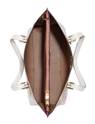 Coach Mollie Tote 25 With Dreamy Land Floral Print