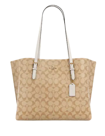 Coach Mollie Tote In Signature Canvas
