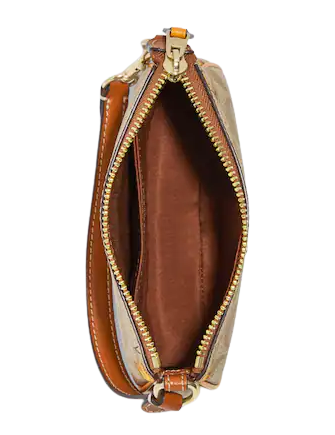 Coach Nolita 15 In Signature Canvas With Tossed Chick Print