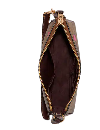 Coach Nolita 19 In Signature Canvas With Disco Star Print