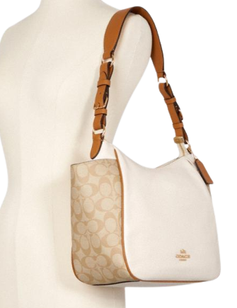 Coach Rori Shoulder Bag In Colorblock Signature Canvas