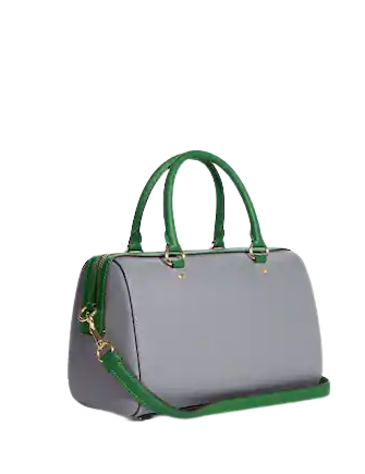 Coach Rowan Satchel In Colorblock Signature Canvas
