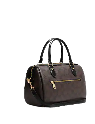 Coach Rowan Satchel In Signature Canvas