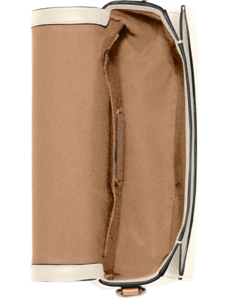 Coach Saddle Bag With Horse And Carriage Dot Print
