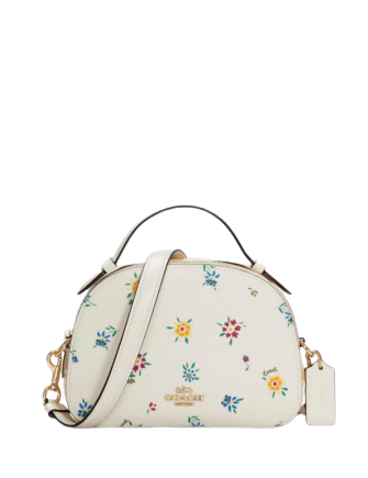 Coach Serena Satchel With Wild Meadow Print