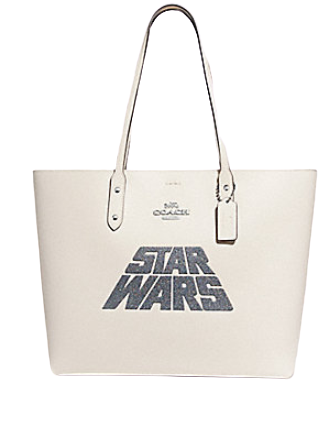 Coach Star Wars X Town Tote With Glitter Logo Motif