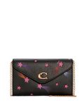 Coach Tammie Clutch Crossbody With Disco Star Print