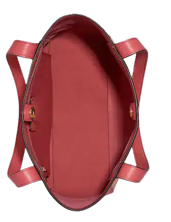 Coach Tote In Colorblock With Horse And Carriage