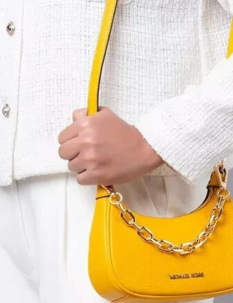 Michael Michael Kors Cora Medium Pebbled Leather Shoulder Bag
