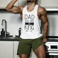 Letter Print Father's Day Casual Men's Tank Top