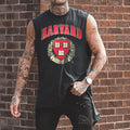 HARVARD Letter Graphics Casual Men's Tank Top
