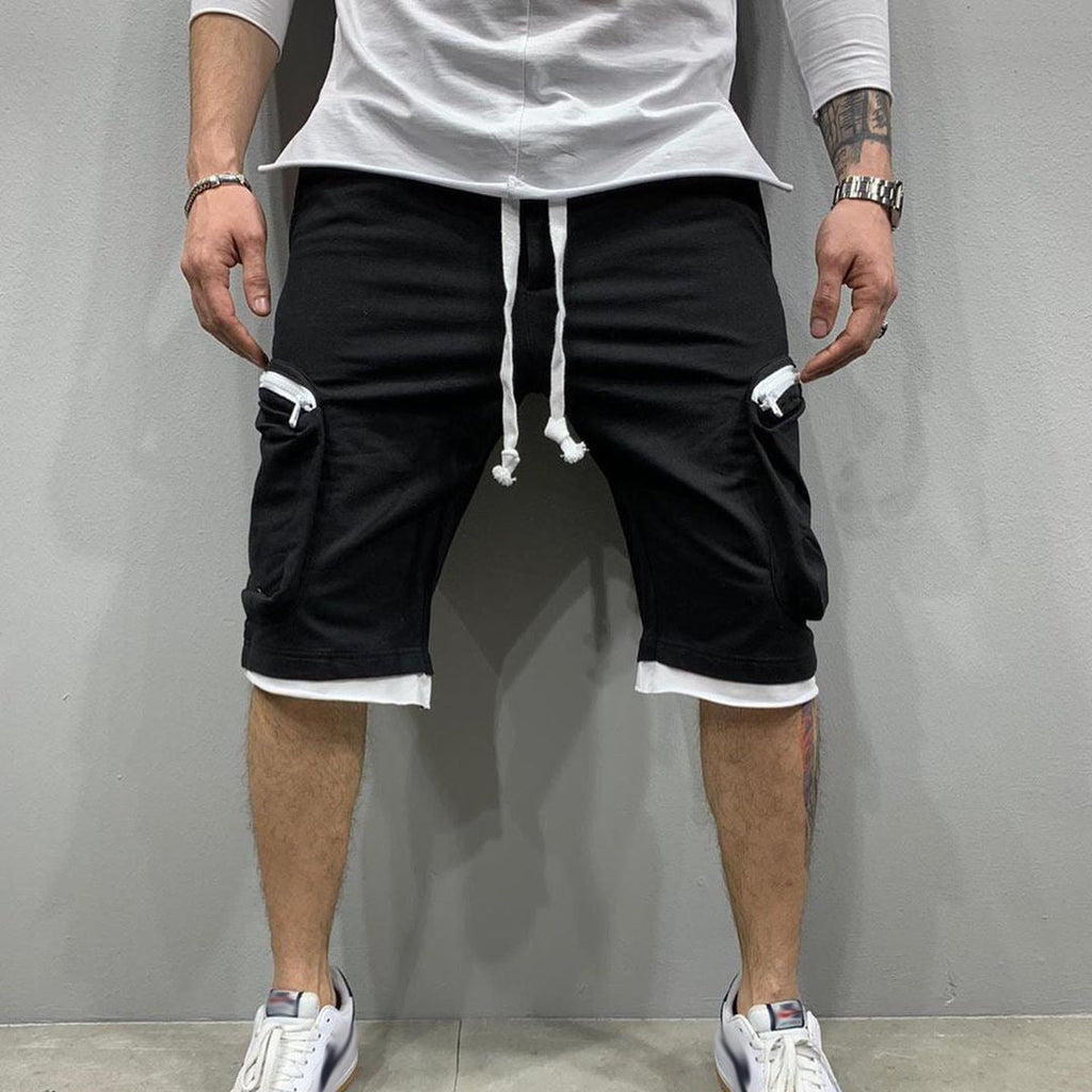 Sports Cropped Pants Multi-pocket Casual Cargo Shorts