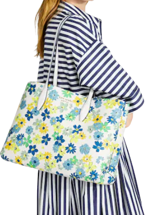 Kate Spade New York All Day Floral Medley Large Tote