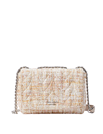 Kate Spade New York Briar Lane Quilted Tweed Mini Emelyn Crossbody