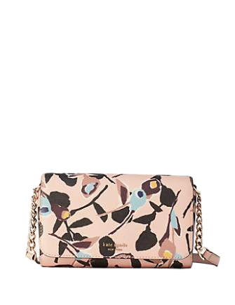 Kate Spade New York Cameron Paper Rose Small Flap Crossbody