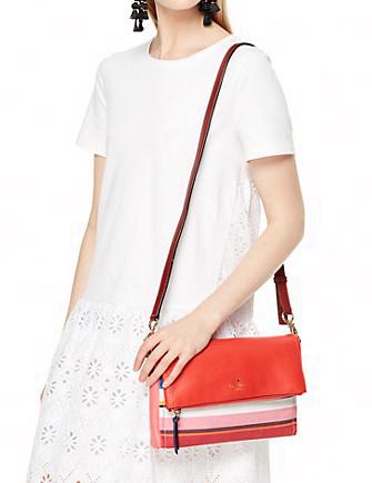 Kate Spade New York Cobble Hill Fabric Marsala Crossbody