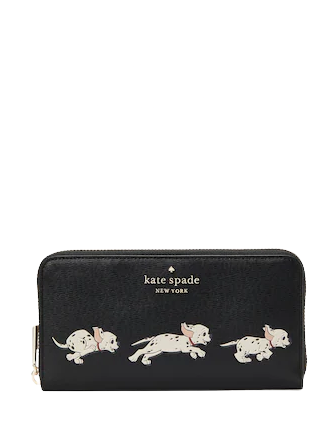 Kate Spade New York Disney X Kate Spade New York Large Continental 101 Dalmatians Wallet