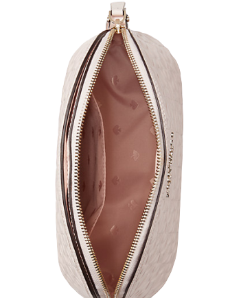 Kate Spade New York Hollie Spade Clover Geo Embossed X Large Dome Crossbody