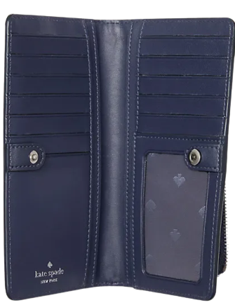 Kate Spade New York Hot Air Balloon Large Slim Bifold Wallet