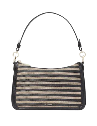 Kate Spade New York Hudson Striped Medium Convertible Crossbody