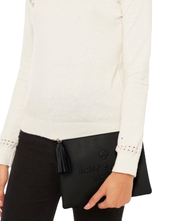 Kate Spade New York Larchmont Avenue Logo Gia Clutch