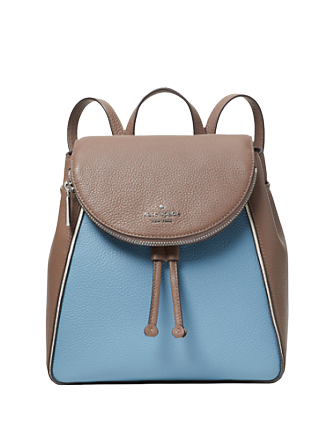 Kate Spade New York Leila Colorblock Medium Flap Backpack
