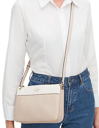 Kate Spade New York Leila Colorblock Triple Gusset Crossbody