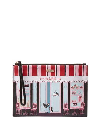 Kate Spade New York Ma Cherie Cafe Scene Medium Bella Pouch